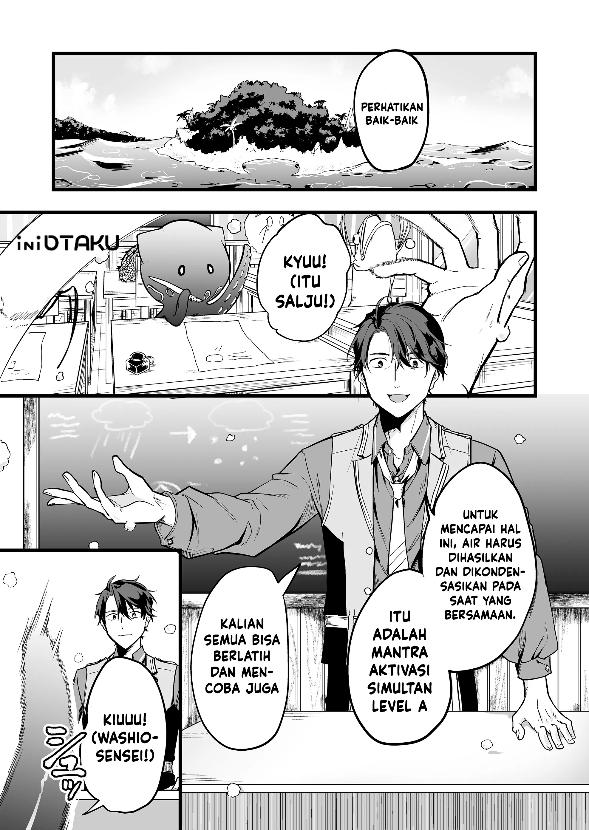 "Ano Toki Tasukete Itadaita Monster Musume desu." Isekai Ossan Kyoushi Totsuzen no Moteki ni Konwaku suru Ch. 1 - Lama tidak bertemu 第2页