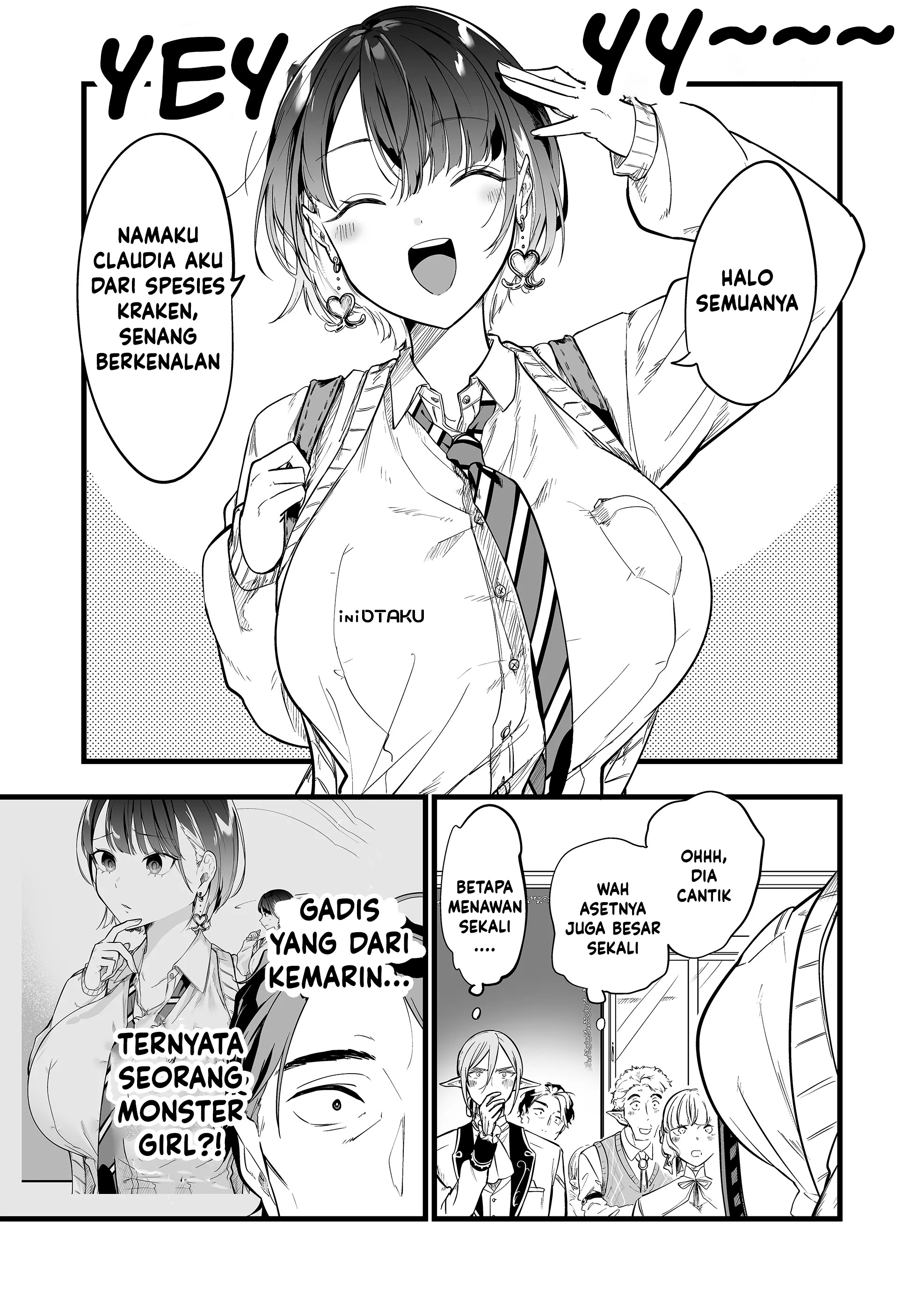 "Ano Toki Tasukete Itadaita Monster Musume desu." Isekai Ossan Kyoushi Totsuzen no Moteki ni Konwaku suru Ch. 1 - Lama tidak bertemu 第40页