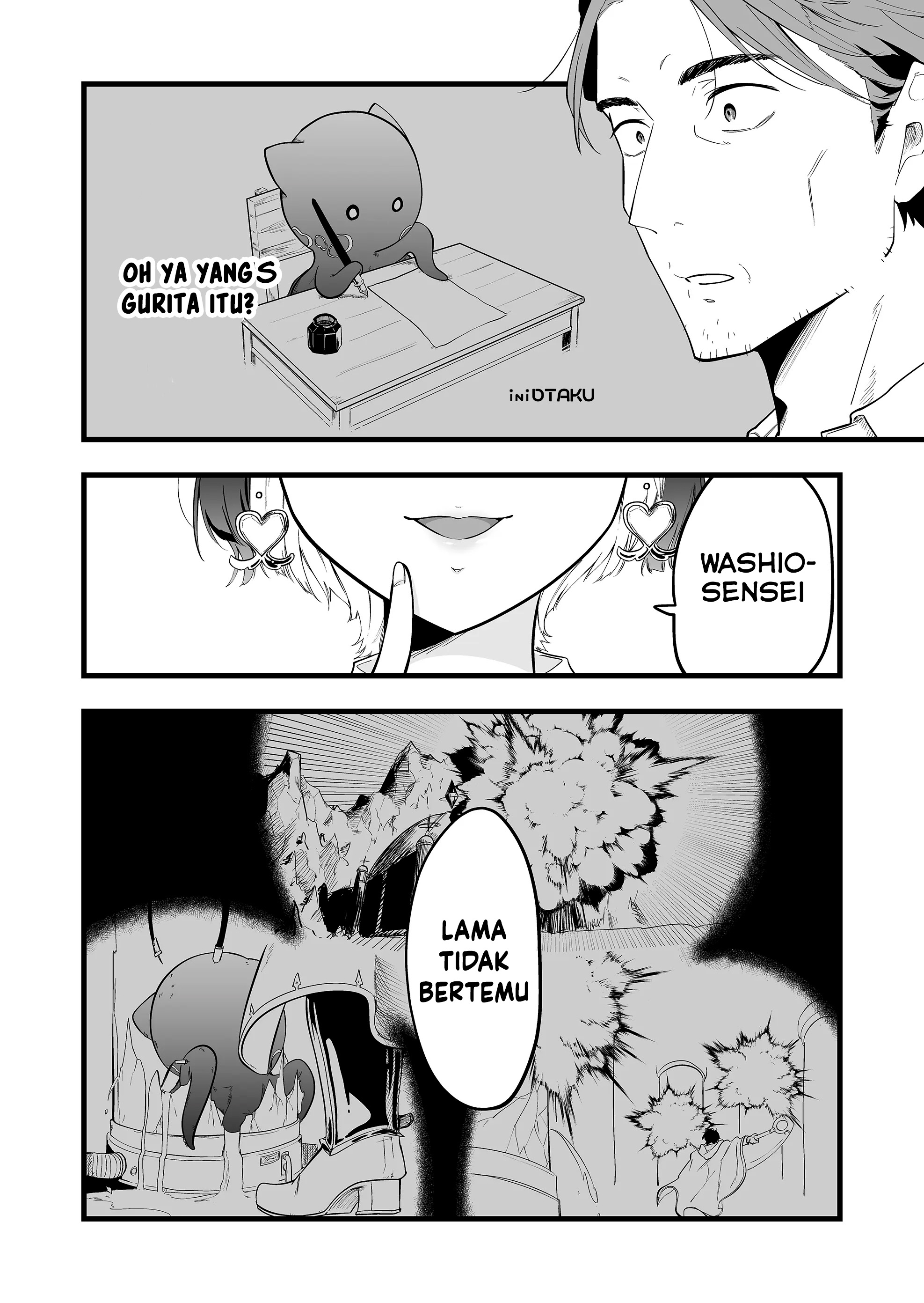 "Ano Toki Tasukete Itadaita Monster Musume desu." Isekai Ossan Kyoushi Totsuzen no Moteki ni Konwaku suru Ch. 1 - Lama tidak bertemu 第43页