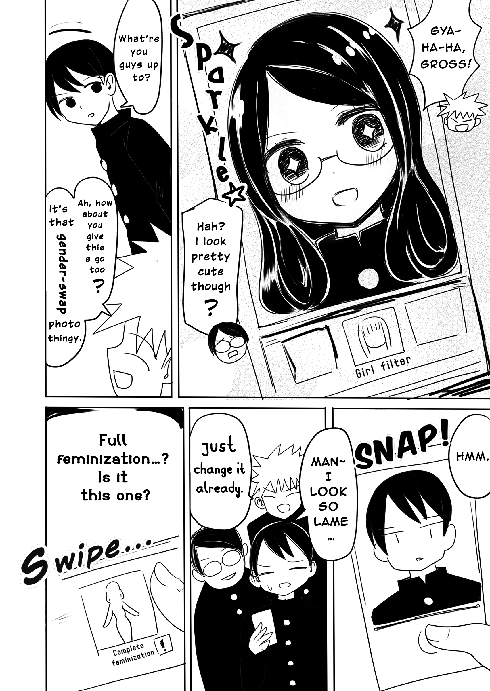 Faceapp TS manga 第1页