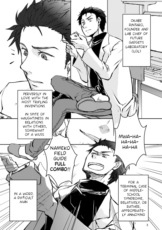 Steins;Gate - Mendou na Danjo no Tsukiaikata ni tsuite (Doujinshi) 第3页