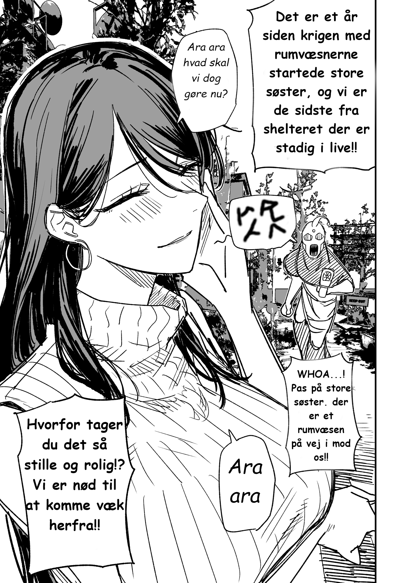 The Older Sister Who Says “Ara Ara” to Everything Oneshot 第1页
