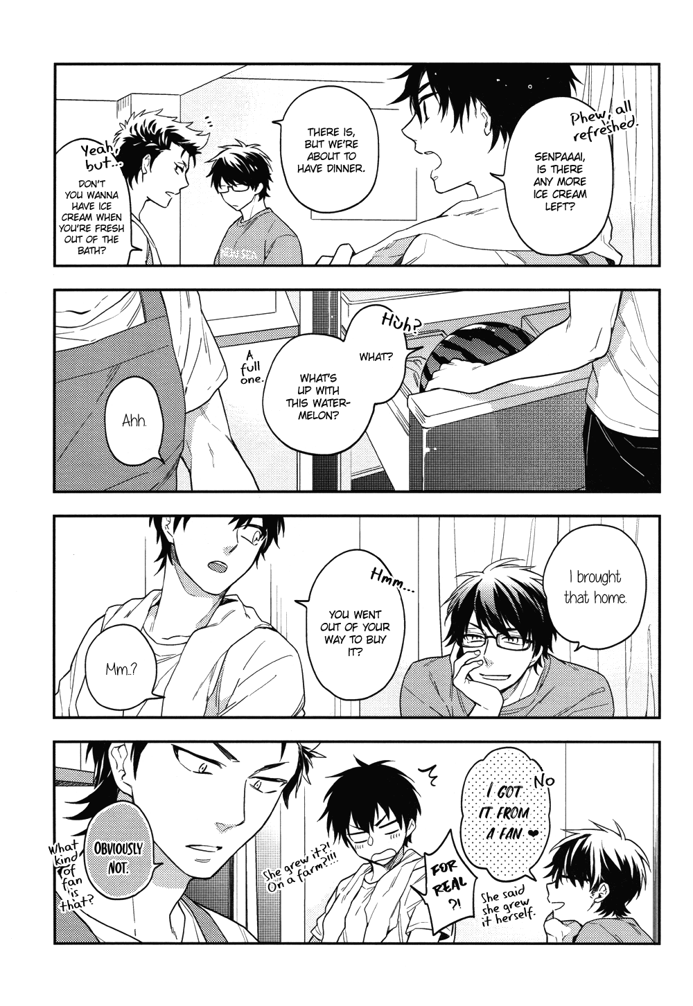 Diamond no Ace - Natsu no Kurashi (Doujinshi) 第8页