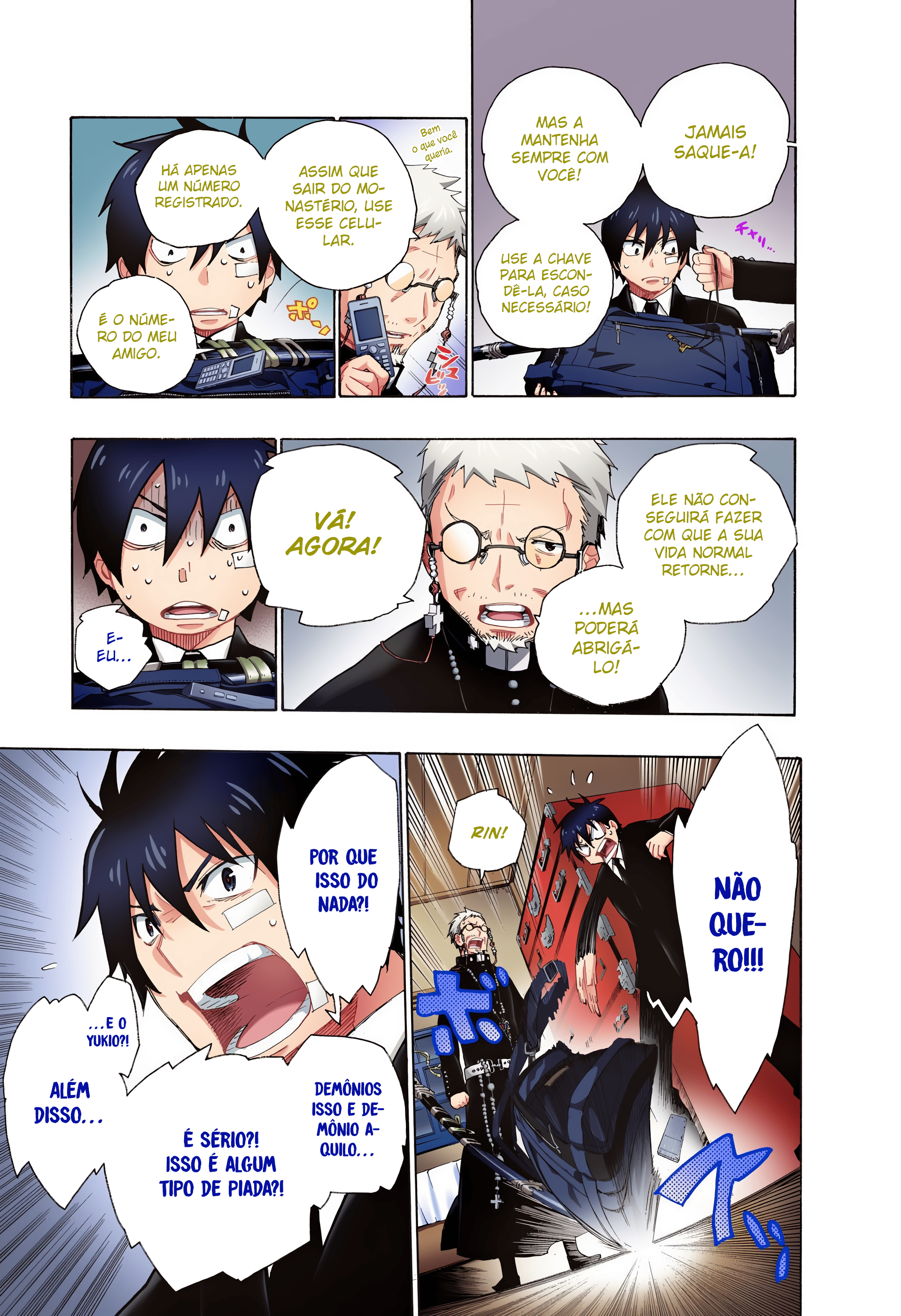 Blue Exorcist (Official Colored) A Zombaria de Satã 第39页