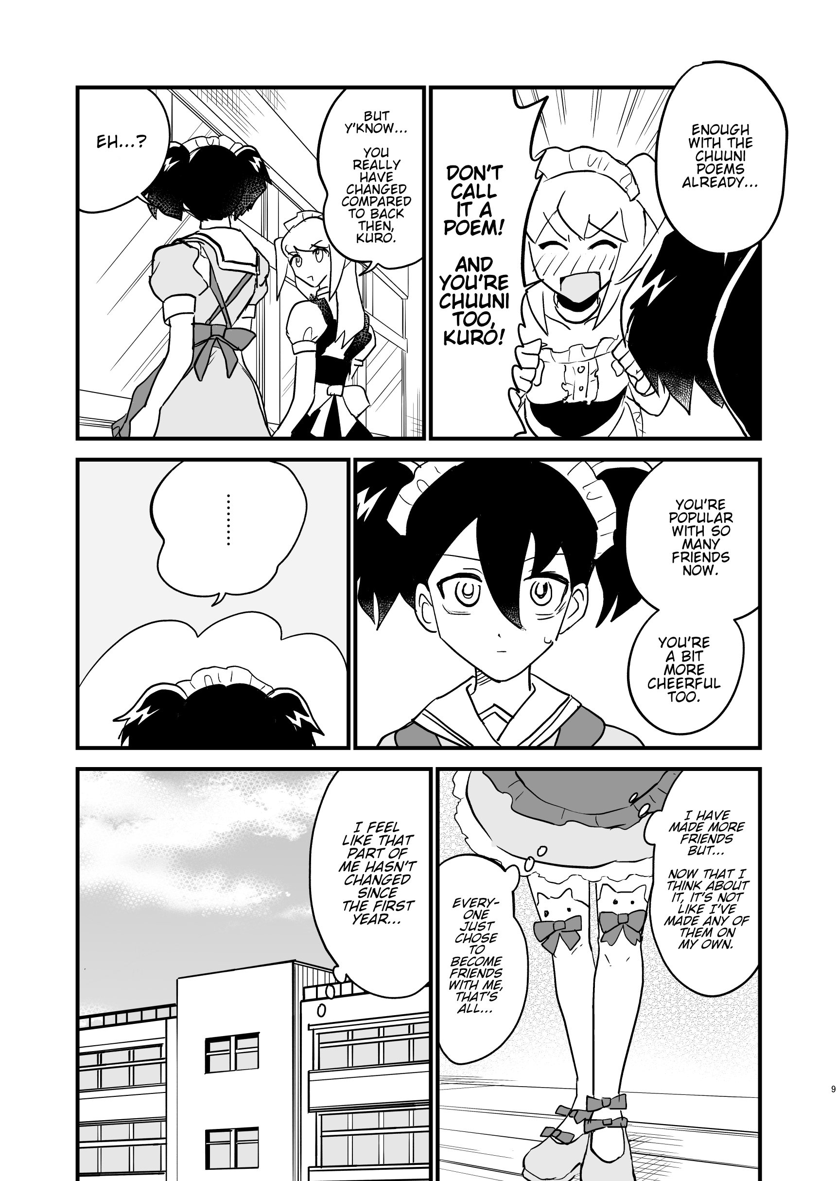 Watashi ga Motenai no wa Dou Kangaetemo Omaera ga Warui! - A Maid Café Is Opened Again! (Doujinshi) Oneshot 第9页
