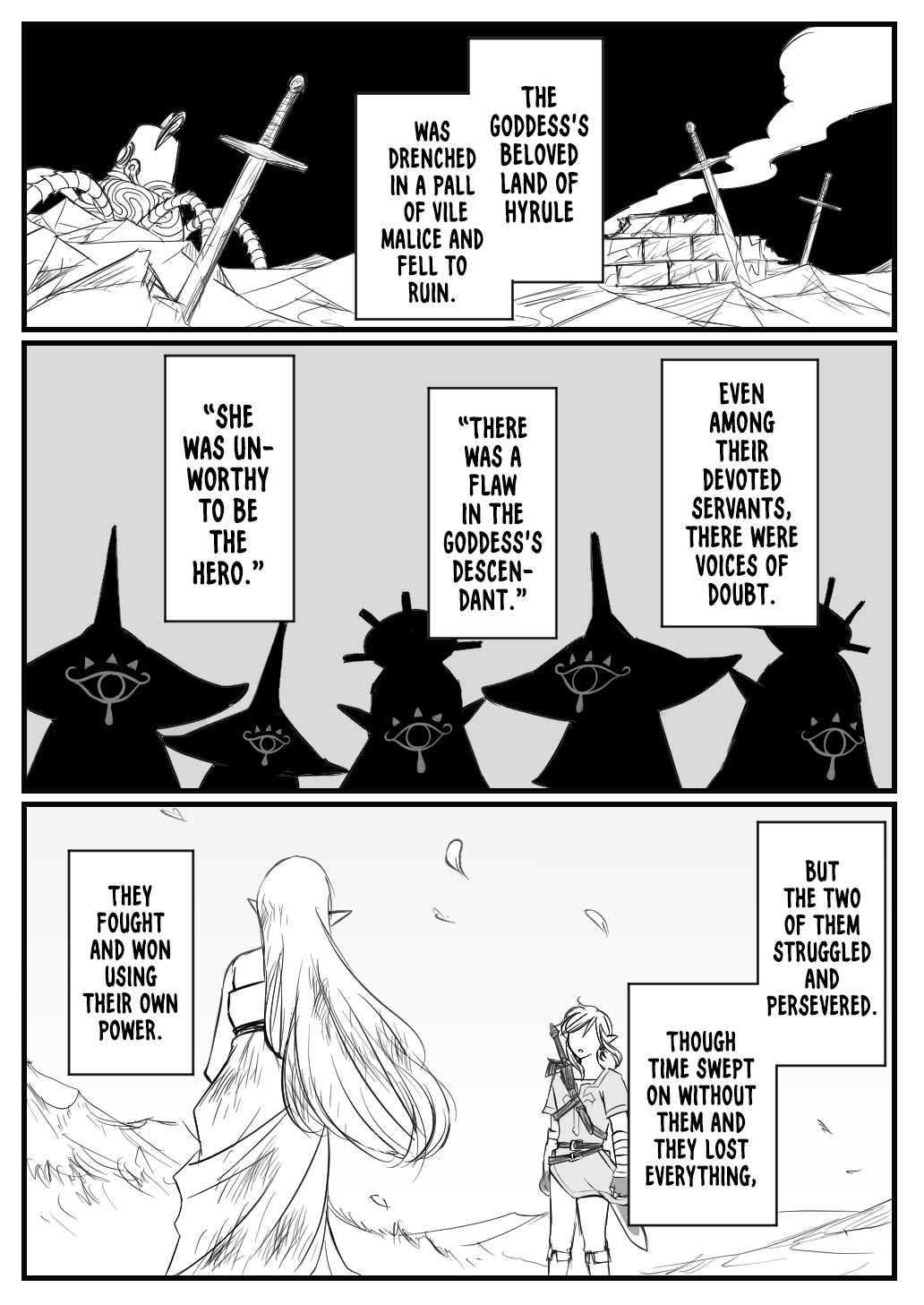 The Legend of Zelda: Breath of the Wild - Whisper (Doujinshi) 第4页
