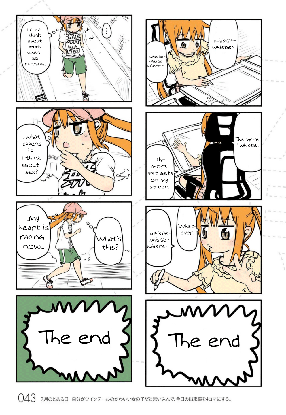 Jibun ga Twintail no Kawaii Onnanoko da to Omoikonde, Kyou no Dekigoto wo 4koma ni Suru 第8页