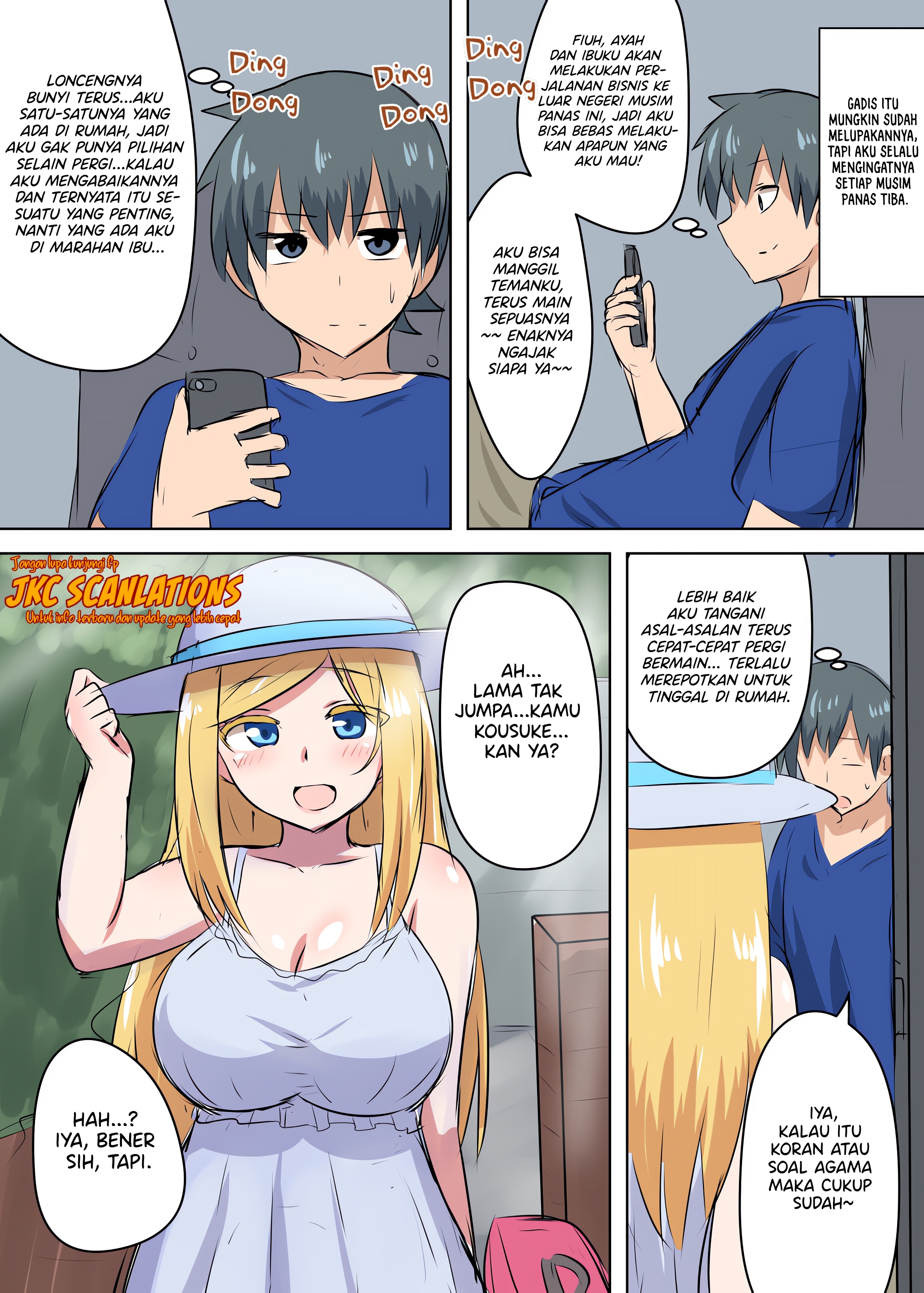 Kinpatsu no osananajimi ga seicho shite sunen-buri ni ai ni kita hanashi 第8页