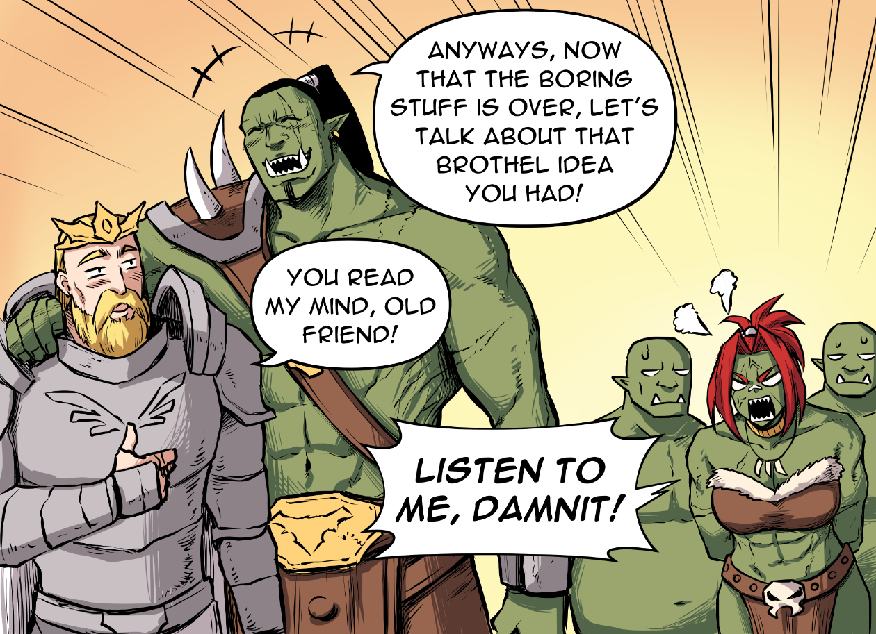 The Orc Girl 第8页