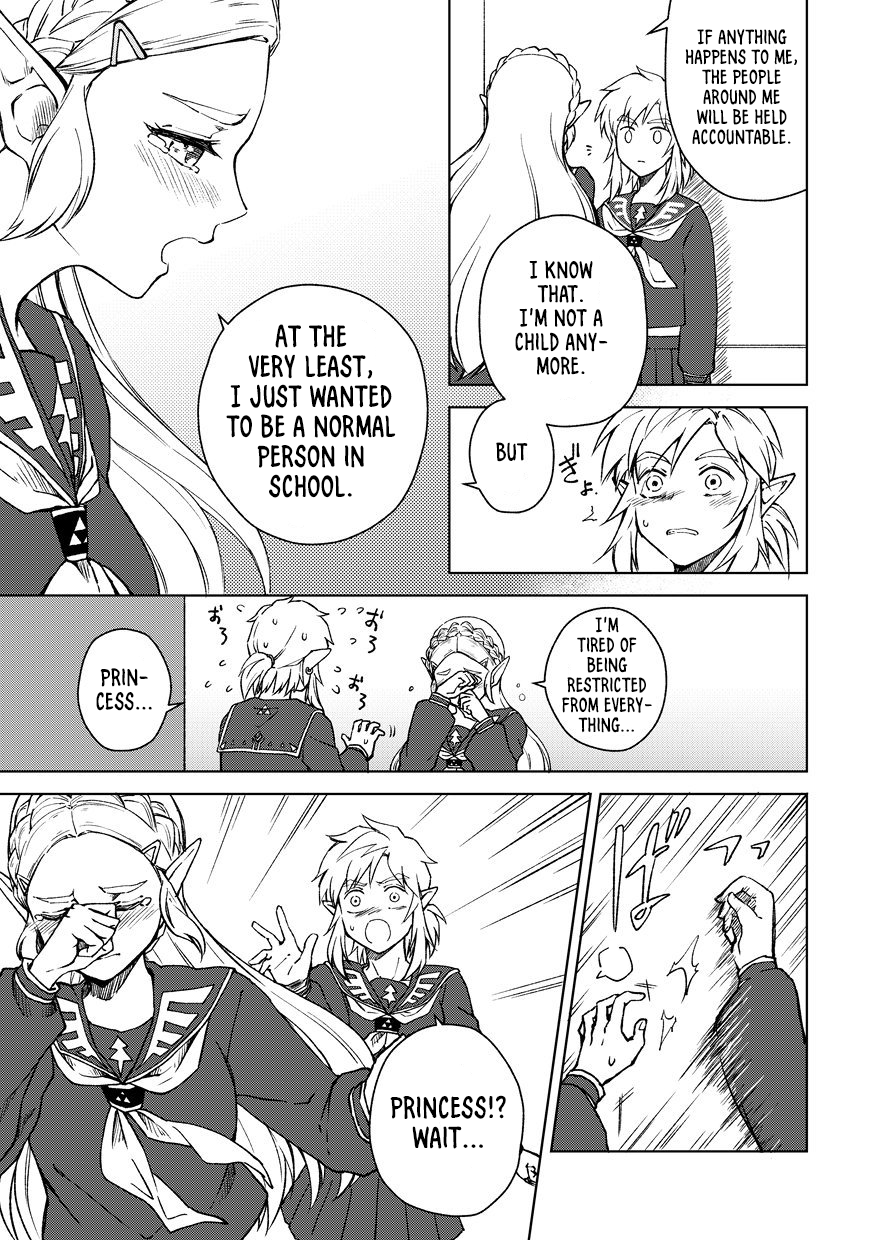 The Legend of Zelda Breath of the Wild - Sailor Uniform Link x Princess Zelda's School Love Comedy 第6页