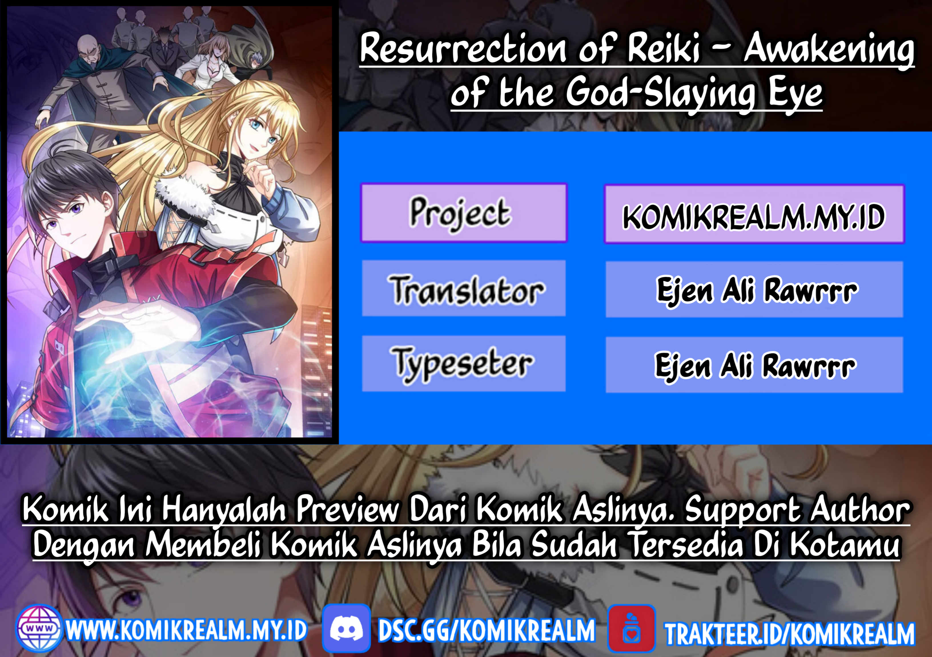 Resurrection of Reiki – Awakening of the God-Slaying Eye 第1页