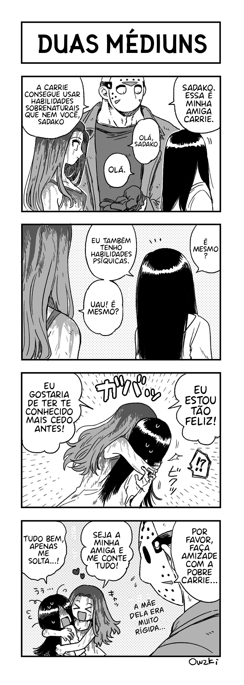 Friday the 13th & The Ring - Jason X Sadako (Doujinshi) Duas Médiuns 第1页