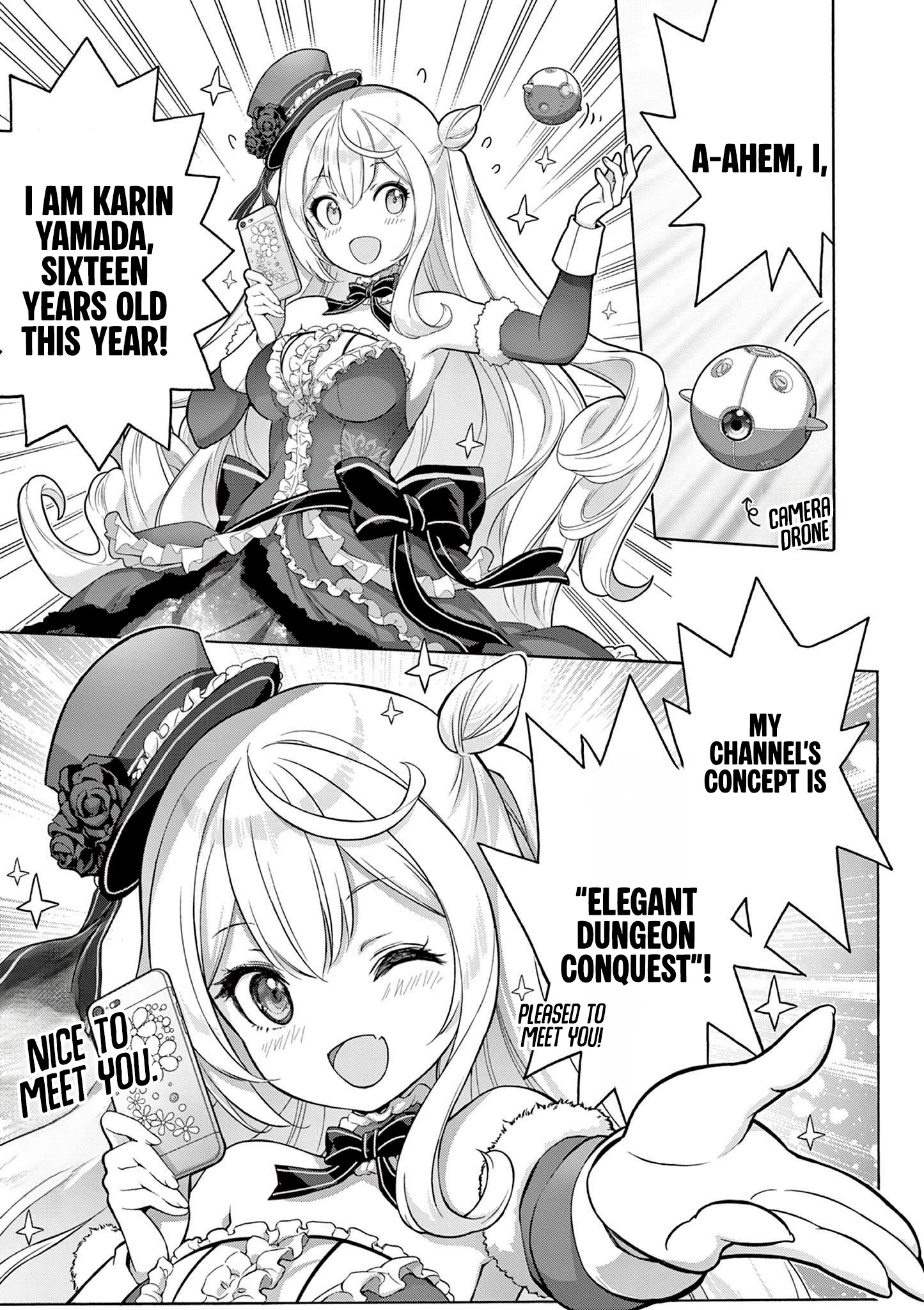 Ojousama-kei Teihen Dungeon Haishinsha, Meiwaku-kei o Bokottara Bazutte Densetsu ni Nattemasu wa!? Vol. 1 Ch. 1 第11页