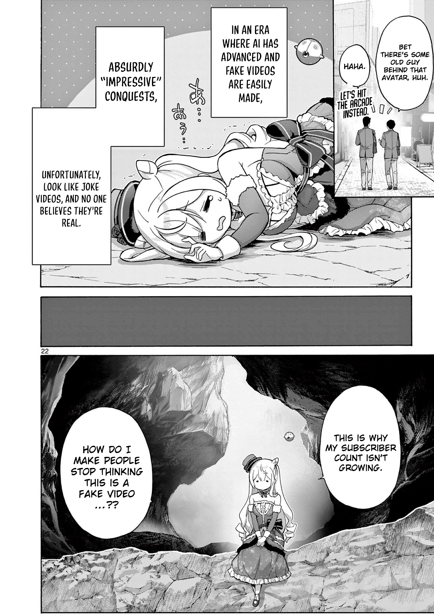 Ojousama-kei Teihen Dungeon Haishinsha, Meiwaku-kei o Bokottara Bazutte Densetsu ni Nattemasu wa!? Vol. 1 Ch. 1 第21页