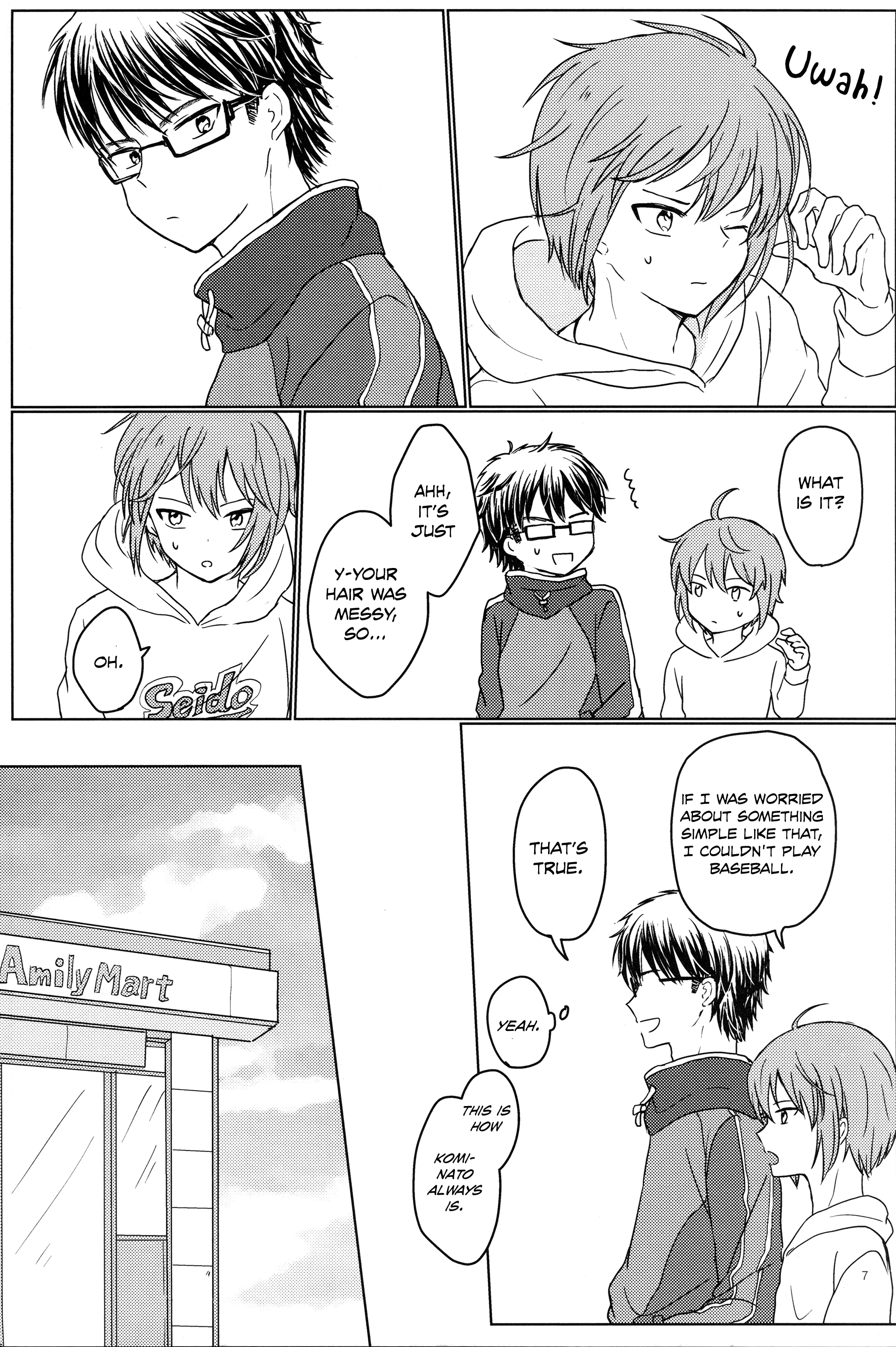 Diamond no Ace - Itadakimasu no Mahou (Doujinshi) 第8页