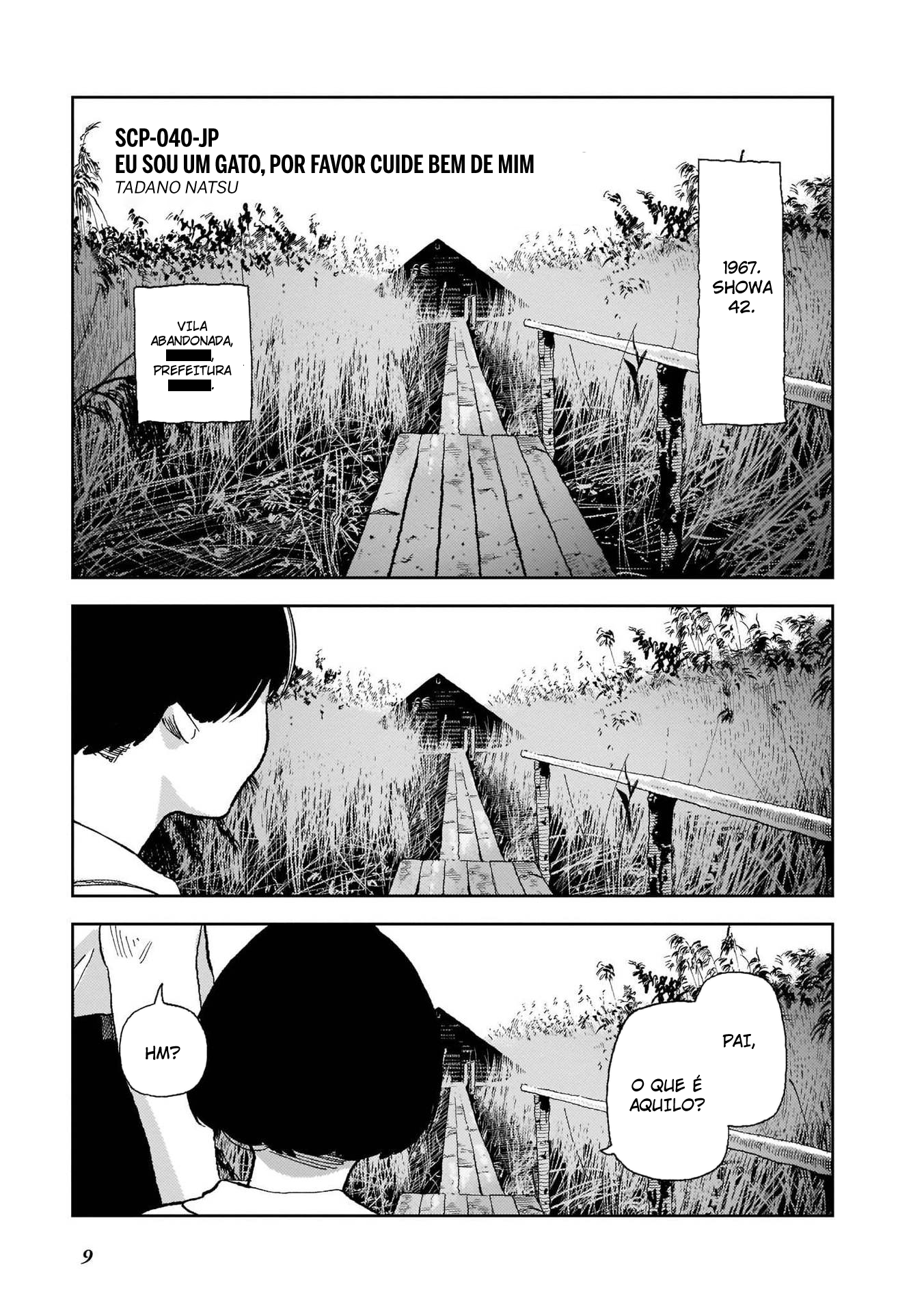 SCP Comic Anthology - KI SCP-040-JP - Eu sou um gato, por favor cuide bem de mim 第1页
