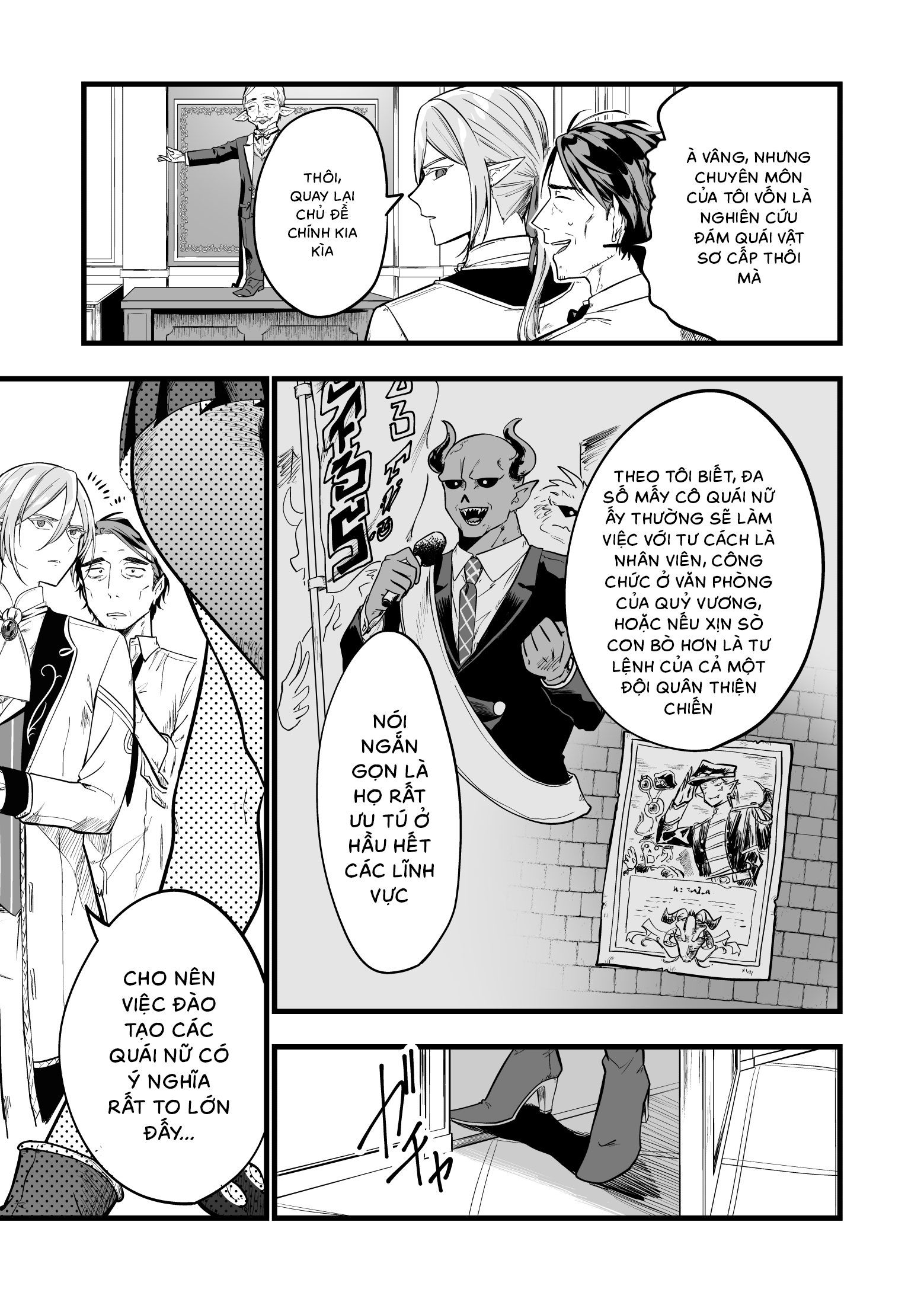 "Ano Toki Tasukete Itadaita Monster Musume desu." Isekai Ossan Kyoushi Totsuzen no Moteki ni Konwaku suru Tiết thứ 1: Bé bạch tuộc năm ấy 第37页