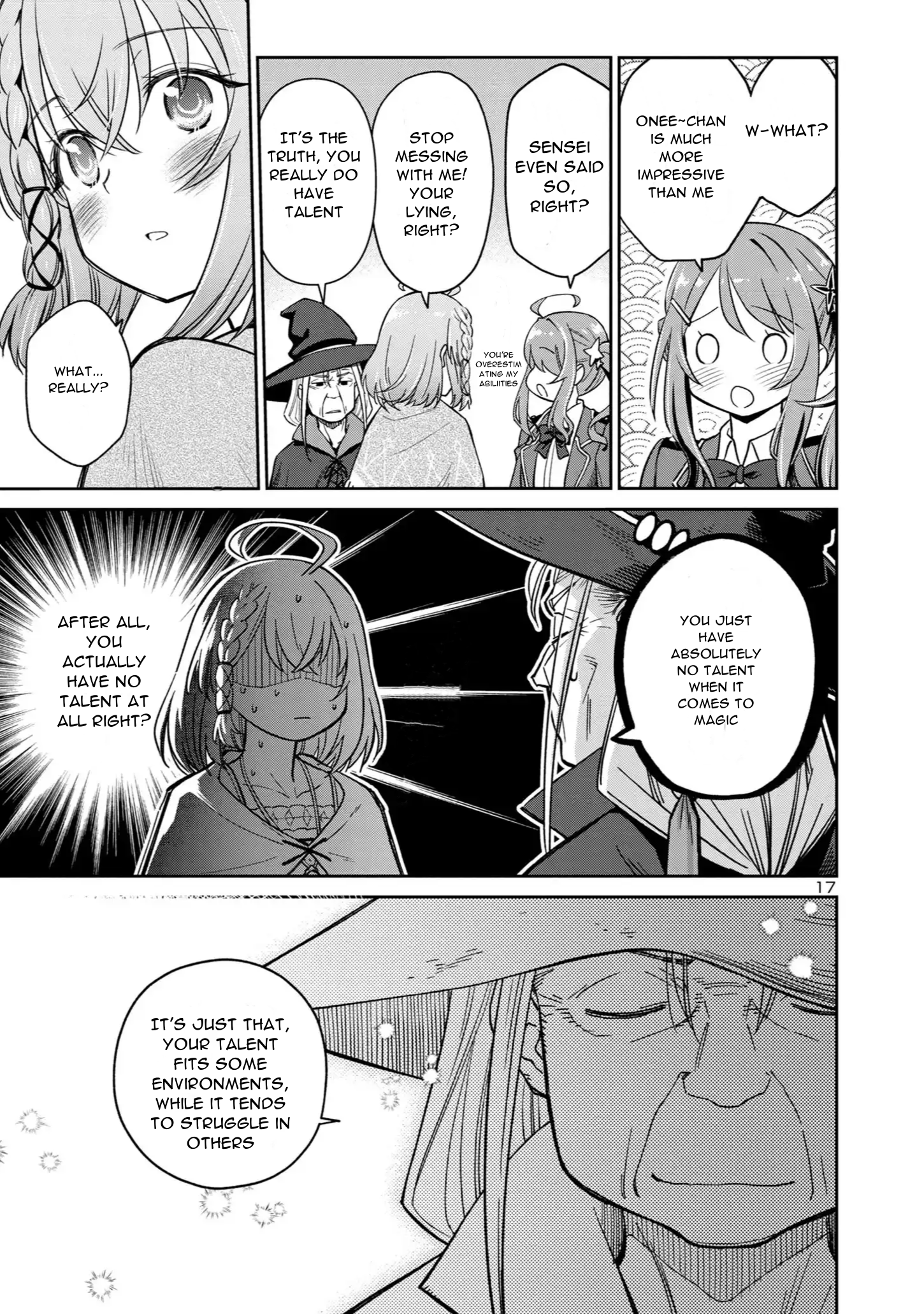 Hikage Majo wa Kizukanai: Mahou Gakuen ni Nyuugaku shita Tensai Imouto ga, Ane wa Motto Sugoi to Iifurashiteita Nante The Unaware and Shy Witch 第18页