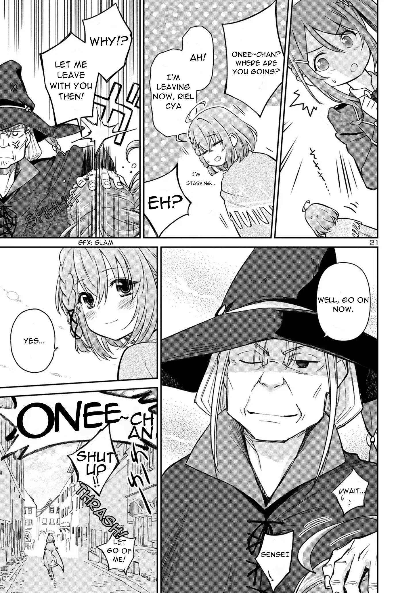 Hikage Majo wa Kizukanai: Mahou Gakuen ni Nyuugaku shita Tensai Imouto ga, Ane wa Motto Sugoi to Iifurashiteita Nante The Unaware and Shy Witch 第22页