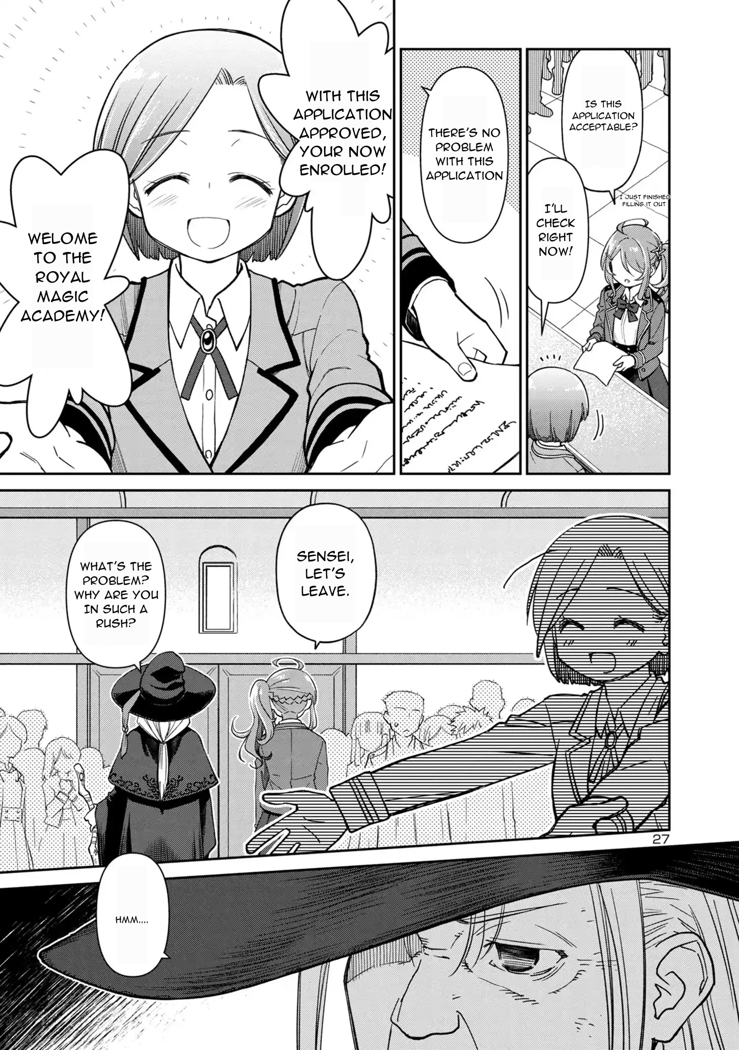Hikage Majo wa Kizukanai: Mahou Gakuen ni Nyuugaku shita Tensai Imouto ga, Ane wa Motto Sugoi to Iifurashiteita Nante The Unaware and Shy Witch 第28页