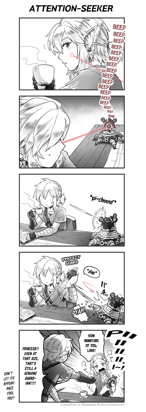 The Legend of Zelda: Breath of the Wild - Attention-Seeker (Doujinshi) 第2页