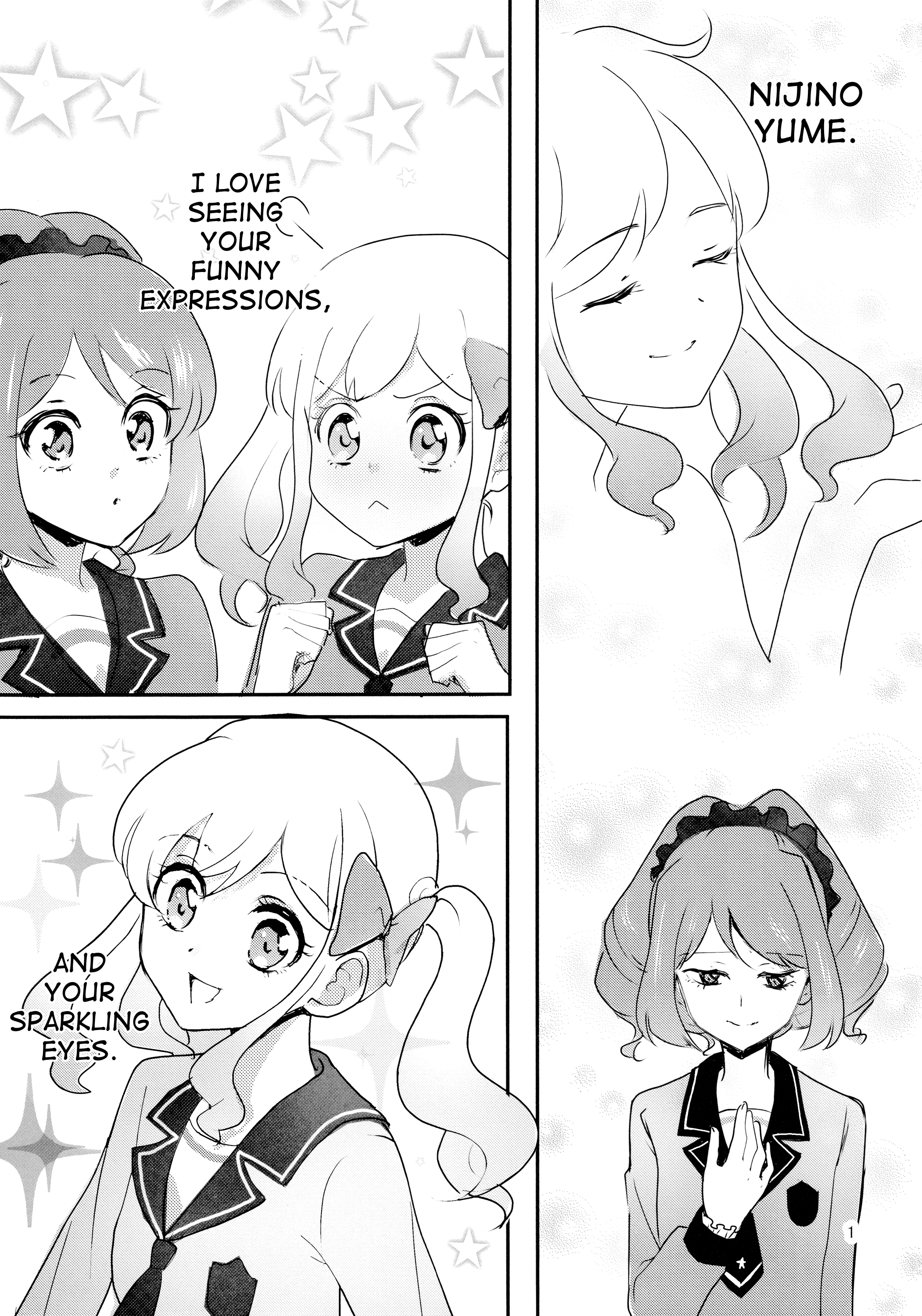 Aikatsu Stars! - Rola wa Yume to kiss ga shitai (Doujinshi) 第3页