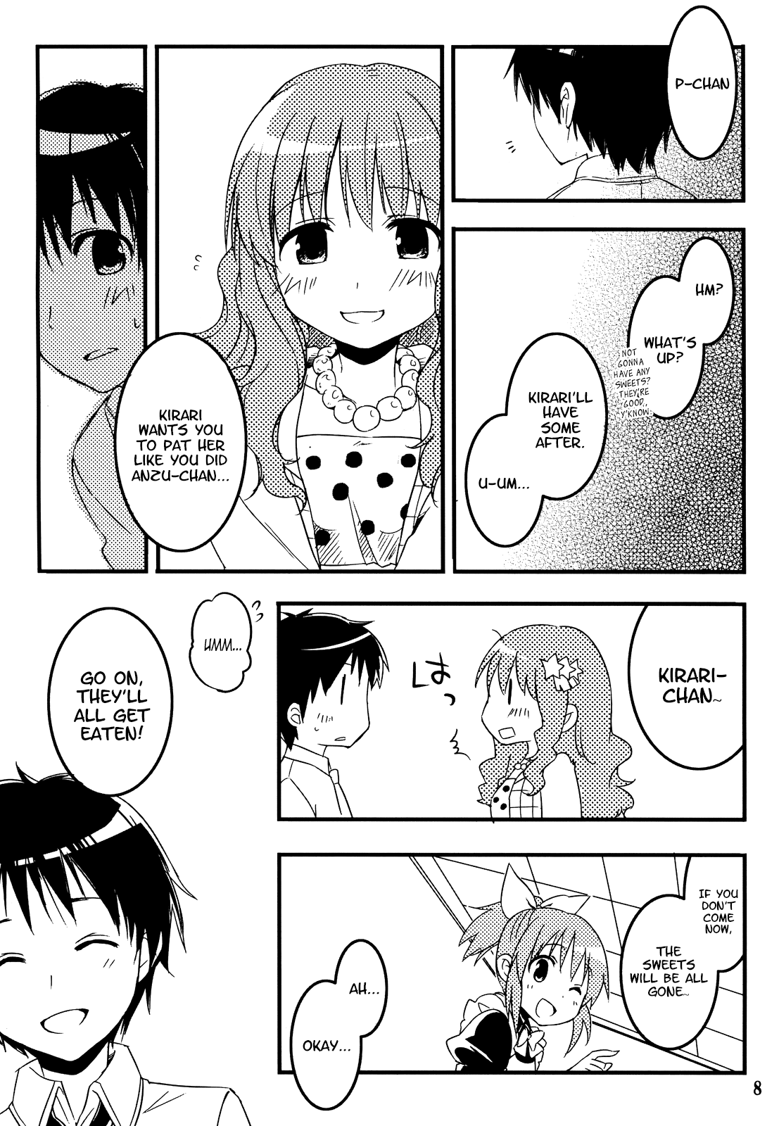 THE iDOLM@STER - Good night, Shooting star (Doujinshi) 第8页